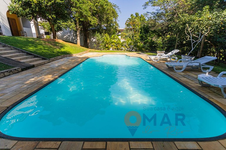 Casa de 4 BDRs c/ piscina en Búzios| Vila Italiana