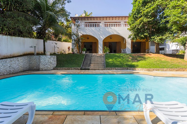 Casa de 4 BDRs c/ piscina en Búzios| Vila Italiana