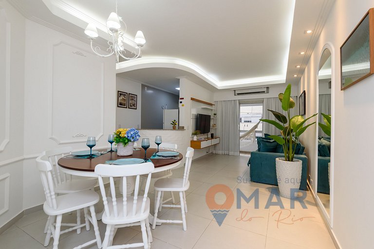 2Qtos a 5 min da Praia de Copacabana | BR 370/611