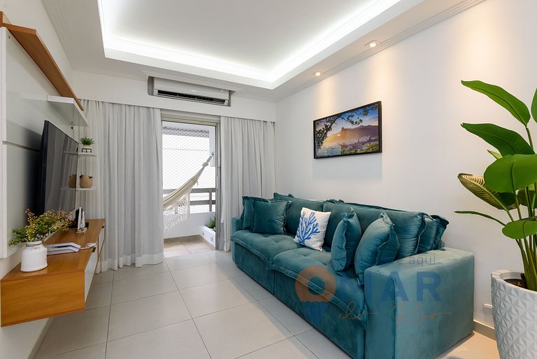 2Qtos a 5 min da Praia de Copacabana | BR 370/611