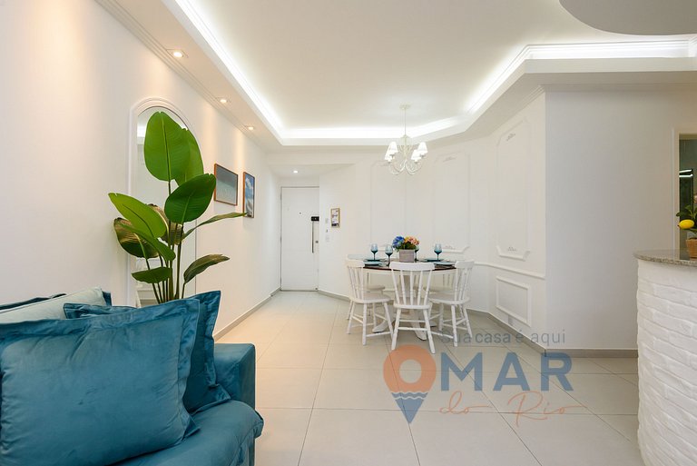2Qtos a 5 min da Praia de Copacabana | BR 370/611