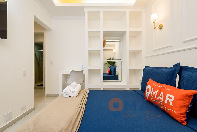 2BDRs 5 min from Copacabana Beach | BR 370/611