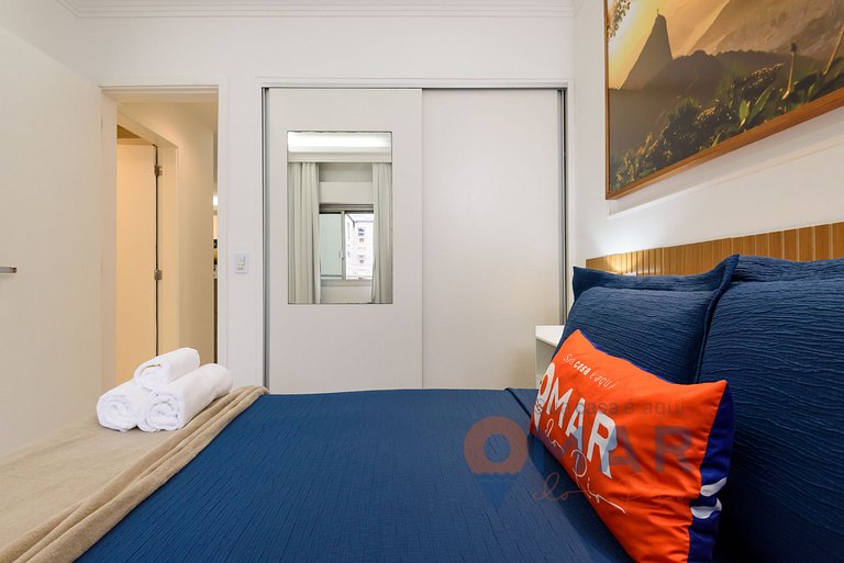2BDRs 5 min from Copacabana Beach | BR 370/611