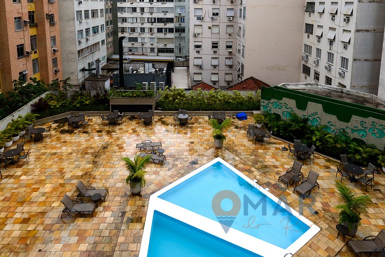 2BDRs 5 min from Copacabana Beach | BR 370/611