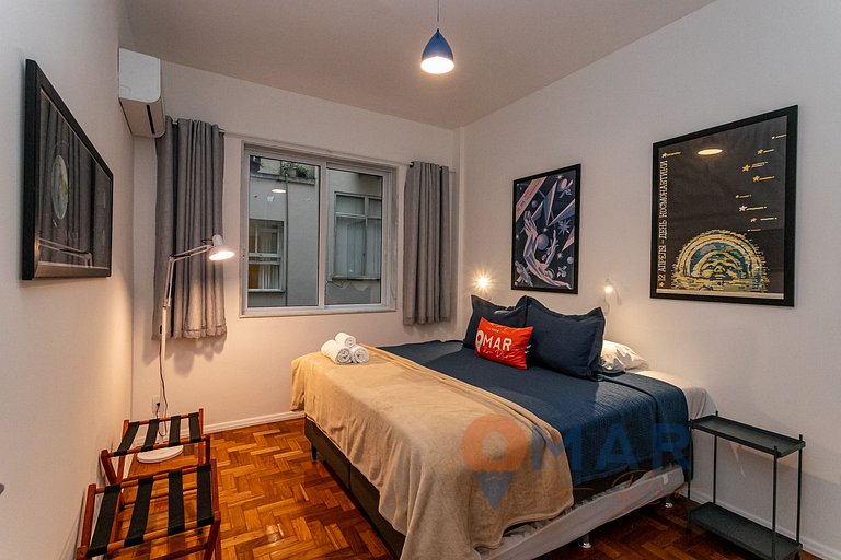 2 Quartos a 5 min da Praia de Ipanema | RE 433/601