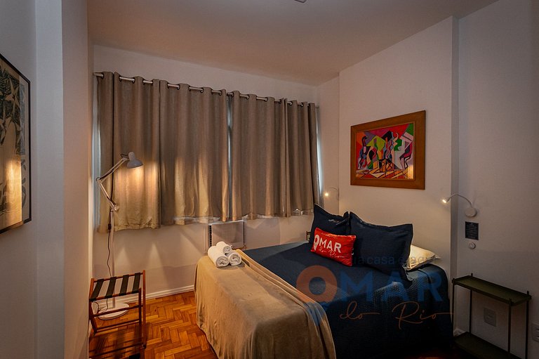 2 habitaciones a 5min de Playa Ipanema |RE 433/601