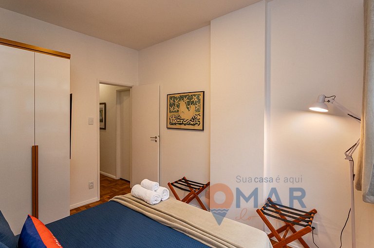 2 Quartos a 5 min da Praia de Ipanema | RE 433/601