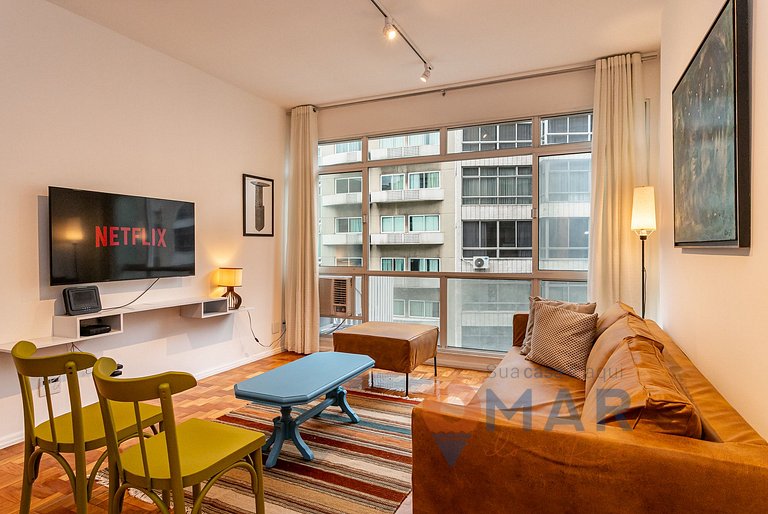 2 habitaciones a 5min de Playa Ipanema |RE 433/601