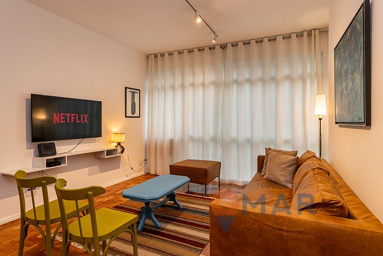 2 habitaciones a 5min de Playa Ipanema |RE 433/601