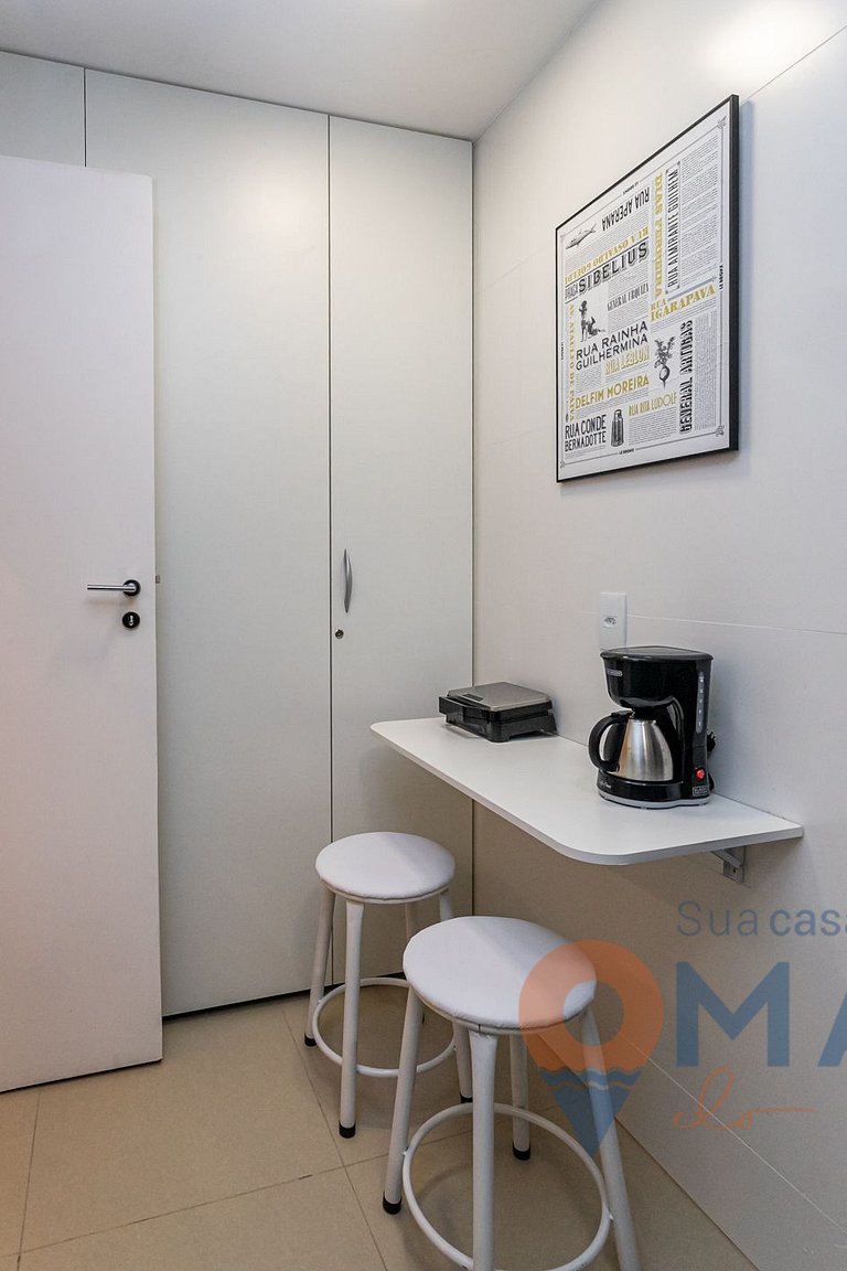 2 Quartos a 5 min da Praia de Ipanema | RE 433/601