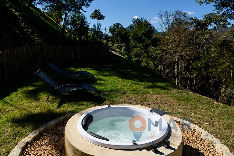 Romantic Cabin with Hot Tub | Canto da Serra 43B