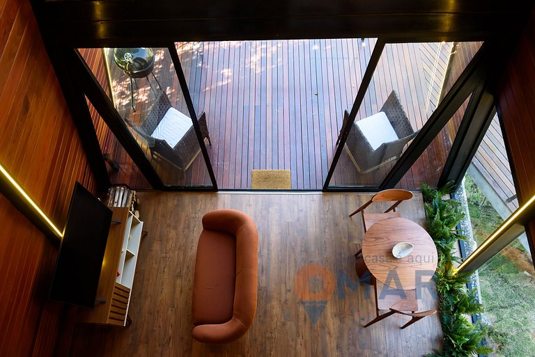 Romantic Cabin with Hot Tub | Canto da Serra 43B