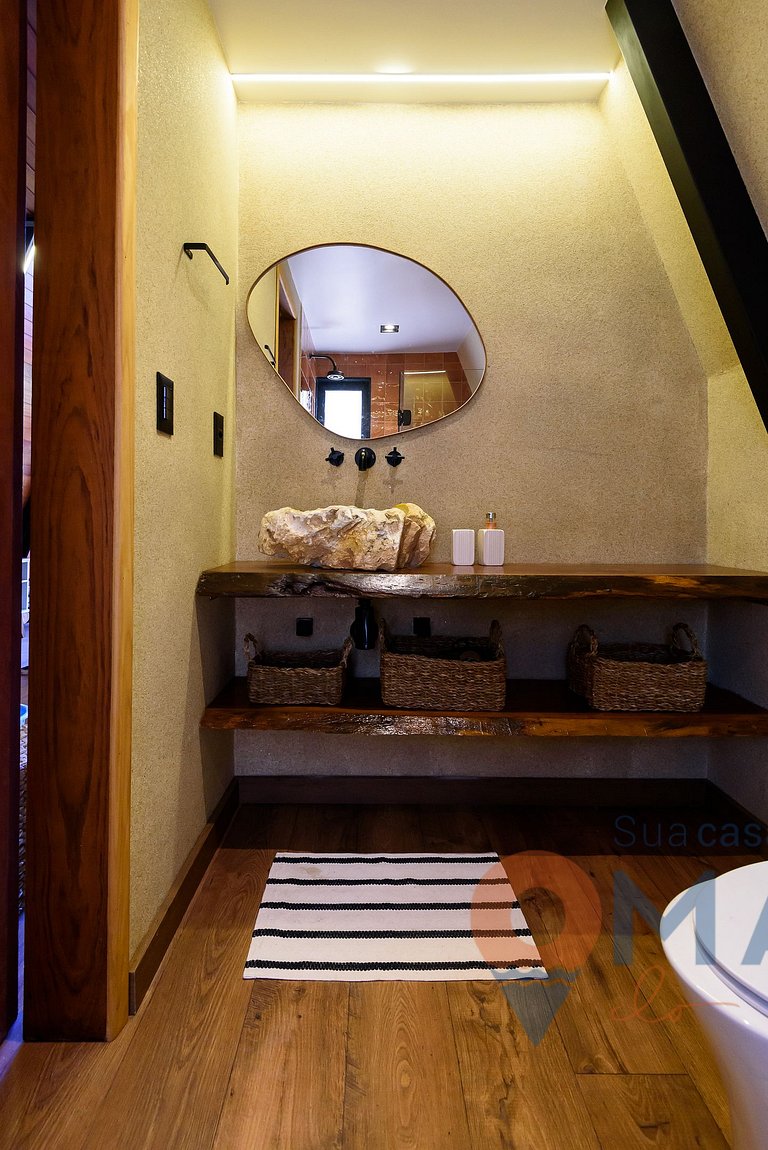 Romantic Cabin with Hot Tub | Canto da Serra 43B