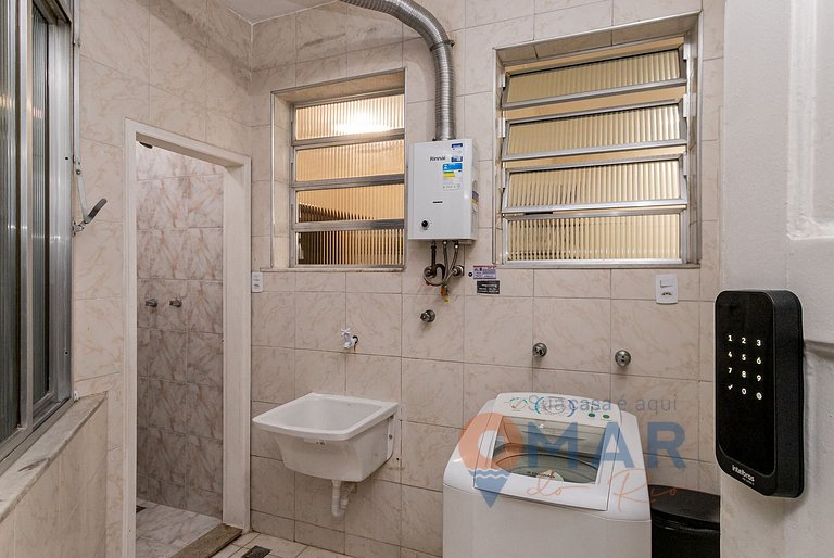 3Qtos a 1min da Praia de Copacabana | RPU 81/1103