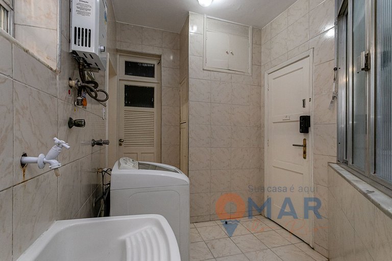 3Qtos a 1min da Praia de Copacabana | RPU 81/1103