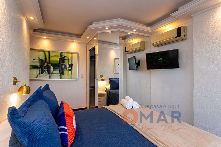 3BDR 8 Min from Copacabana Beach |AB 143/1202
