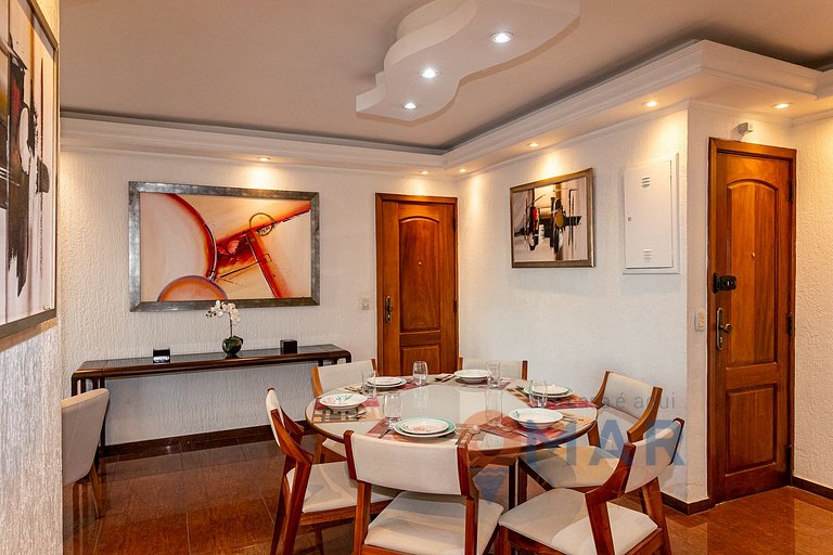 3BDR 8 Min from Copacabana Beach |AB 143/1202