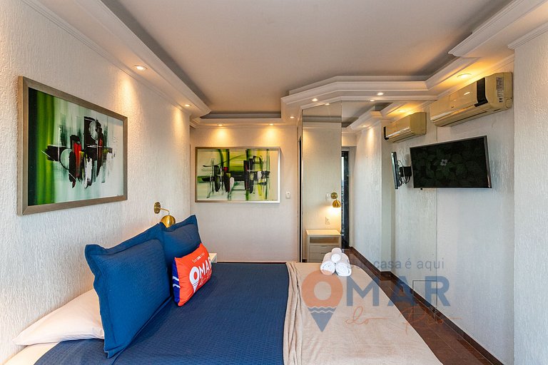 3Qtos a 8 Min. da Praia de Copacabana |AB 143/1202