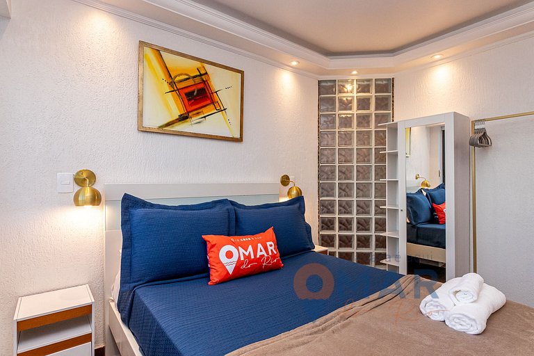 3BDR a 8 Min de la Playa de Copacabana|AB 143/1202