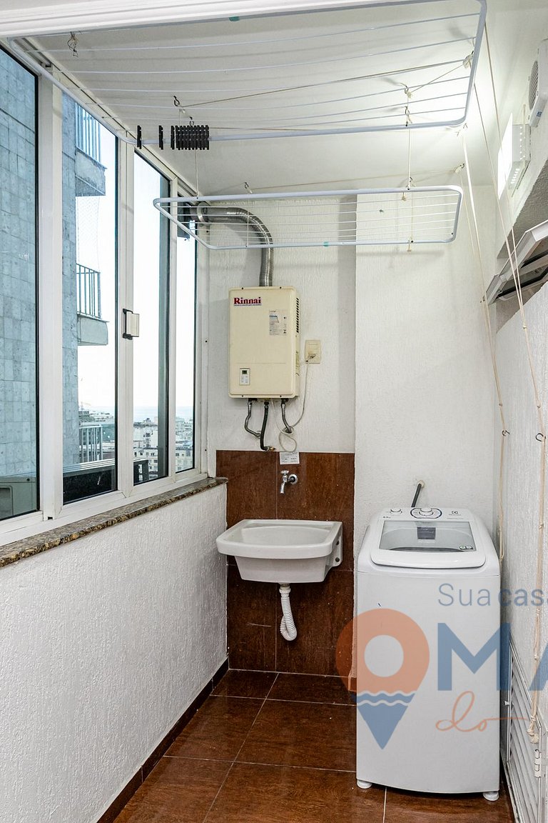 3BDR 8 Min from Copacabana Beach |AB 143/1202