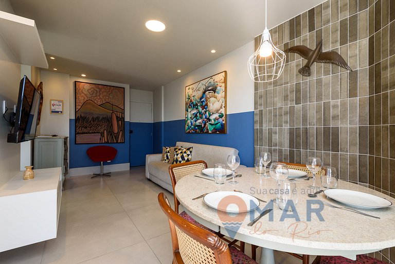 1BDR, balcón y vistas al mar en Barra |LC 6300/905