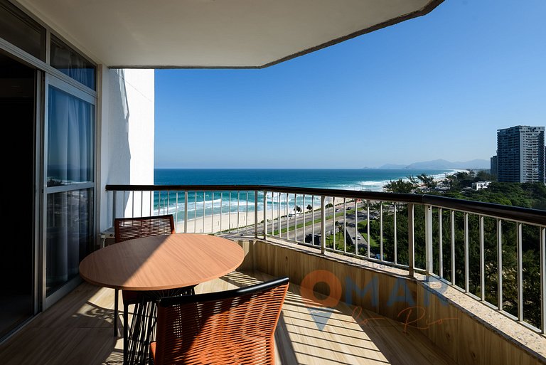 1BDR, balcón y vistas al mar en Barra |LC 6300/905