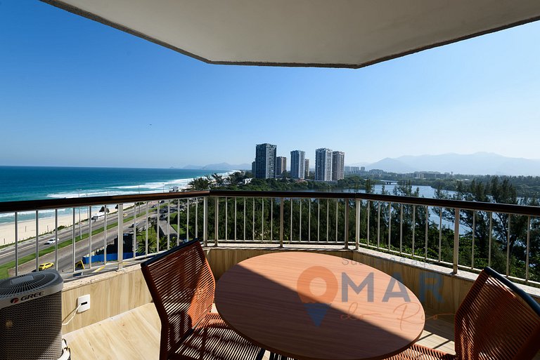 1 BDR, Balcony and Ocean View in Barra|LC 6300/905
