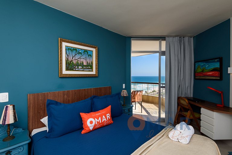 1 BDR, Balcony and Ocean View in Barra|LC 6300/905