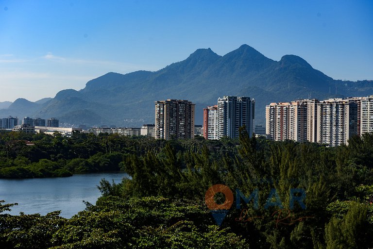 1Qto, Varanda e Vista Mar na Barra | LC 6300/905