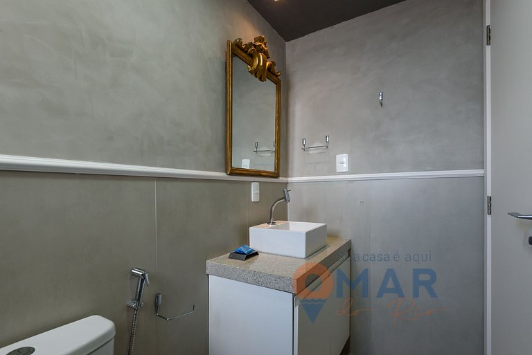 1Qto, Varanda e Vista Mar na Barra | LC 6300/905