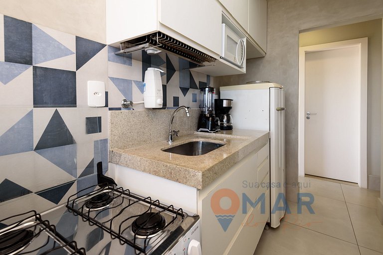 1BDR, balcón y vistas al mar en Barra |LC 6300/905