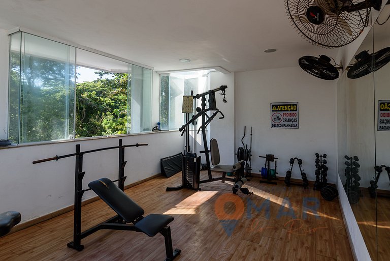 1BDR, balcón y vistas al mar en Barra |LC 6300/905