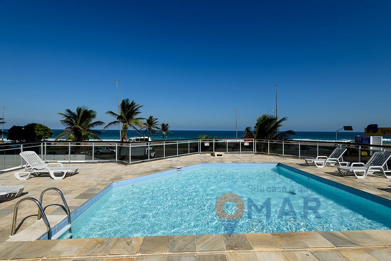 1Qto, Varanda e Vista Mar na Barra | LC 6300/905