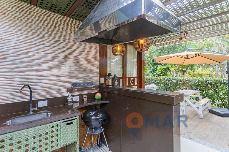Beach House in Búzios with Gourmet Area | VF 20