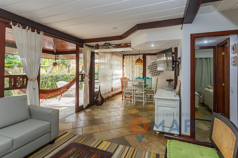 Casa de Praia em Búzios com Área Gourmet | VF 20