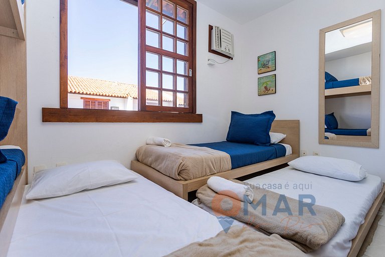 Duplex 3 Quartos com Piscina em Cabo Frio | CDI 24