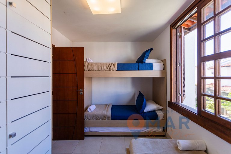 3-Bedroom Duplex with Pool in Cabo Frio | CDI 24