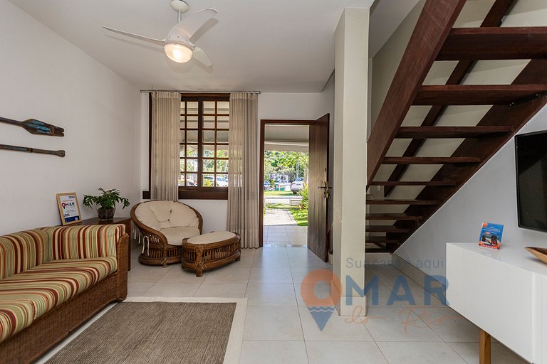 Duplex 3 Quartos com Piscina em Cabo Frio | CDI 24
