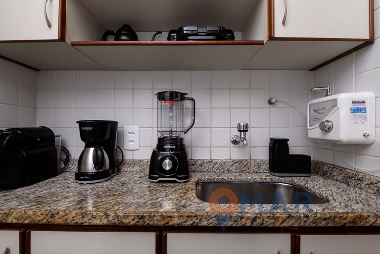 1 Quarto a 500m da Praia de Copacabana | RC 44/703