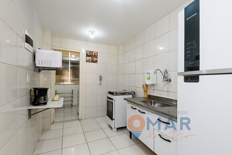 1BDR, 2 Min de la Playa de Copacabana|NSC 1229/903