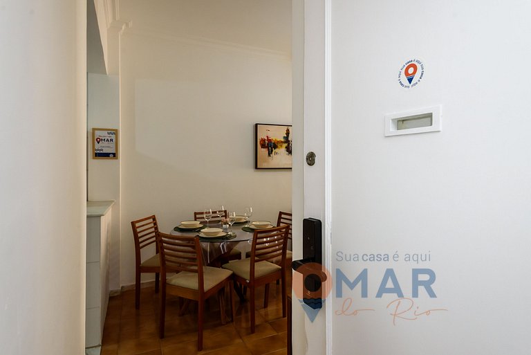 1BDR, 2 Min de la Playa de Copacabana|NSC 1229/903