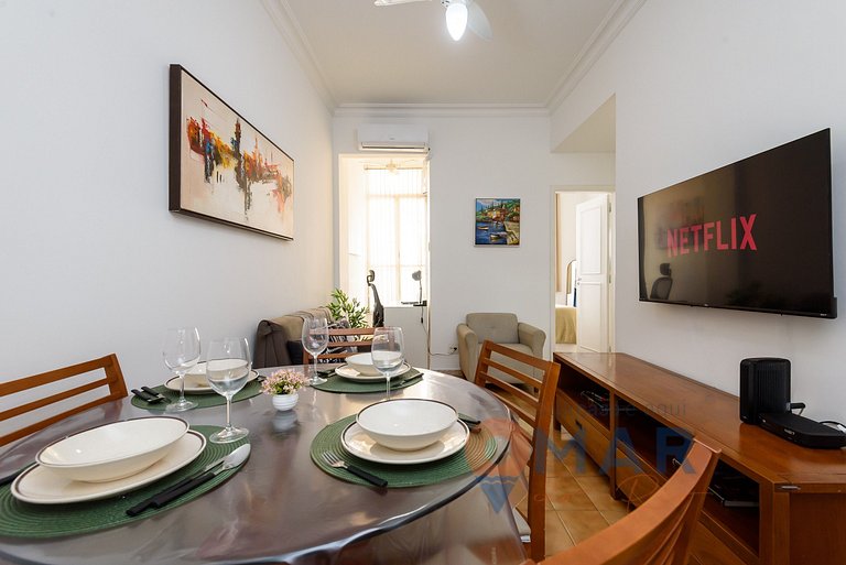 1BDR, 2 Min de la Playa de Copacabana|NSC 1229/903