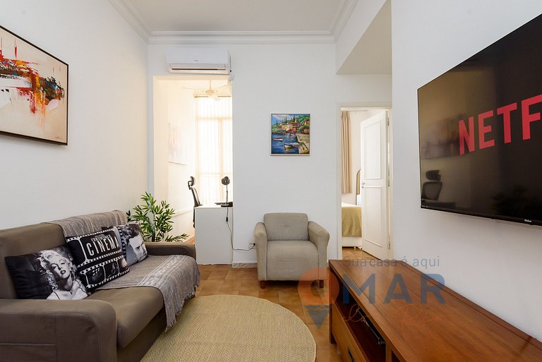 1BDR, 2 Min de la Playa de Copacabana|NSC 1229/903