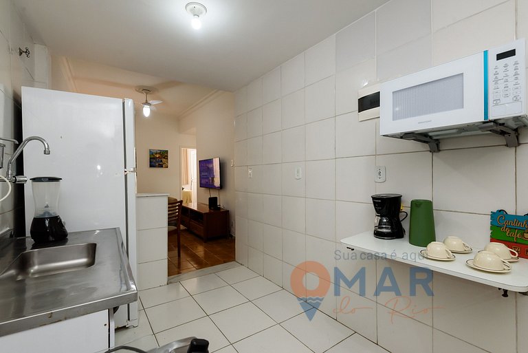 1BDR 2 Min from Copacabana Beach | NSC 1229/903