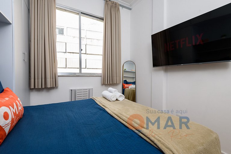 1BDR 2 Min from Copacabana Beach | NSC 1229/903