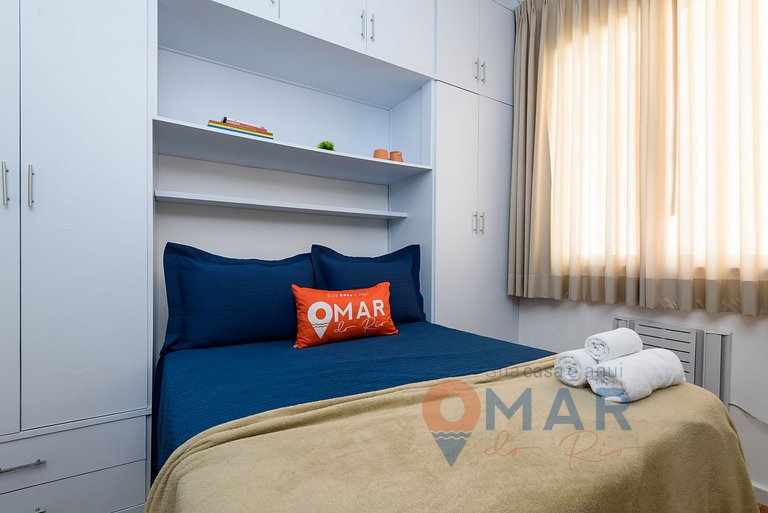 1BDR, 2 Min de la Playa de Copacabana|NSC 1229/903