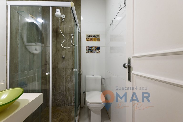 1BDR, 2 Min de la Playa de Copacabana|NSC 1229/903