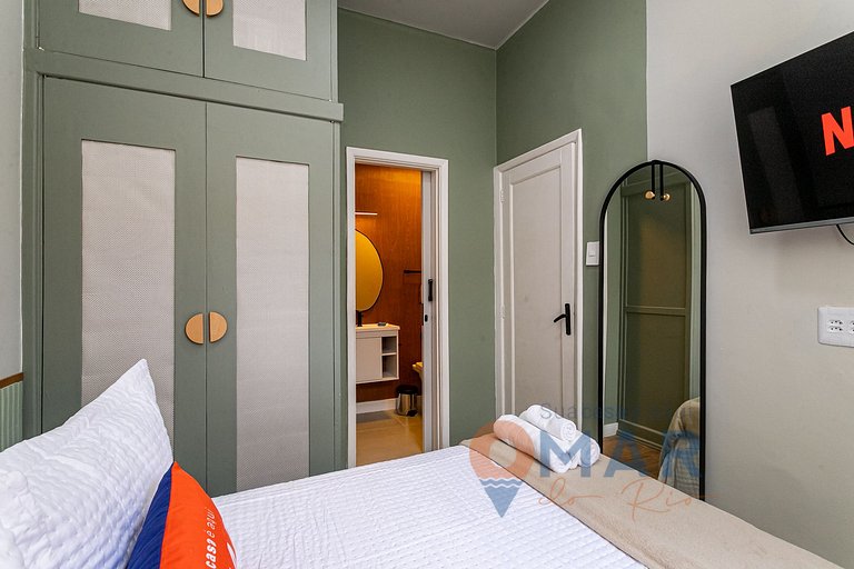 1BDR, 3 minutes from Ipanema Beach | JN 185/705