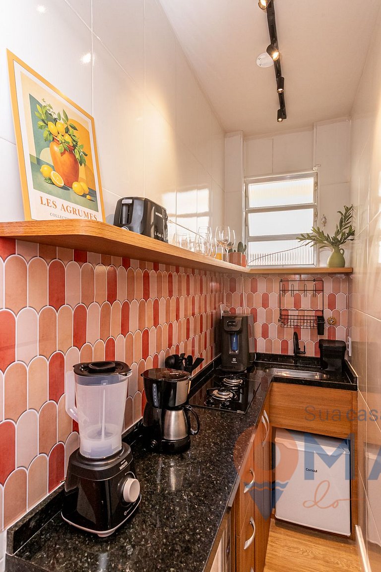 1BDR a 3 min de la playa de Ipanema | JN 185/705