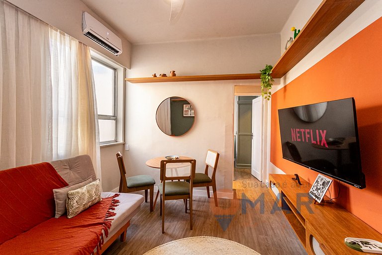 1BDR a 3 min de la playa de Ipanema | JN 185/705